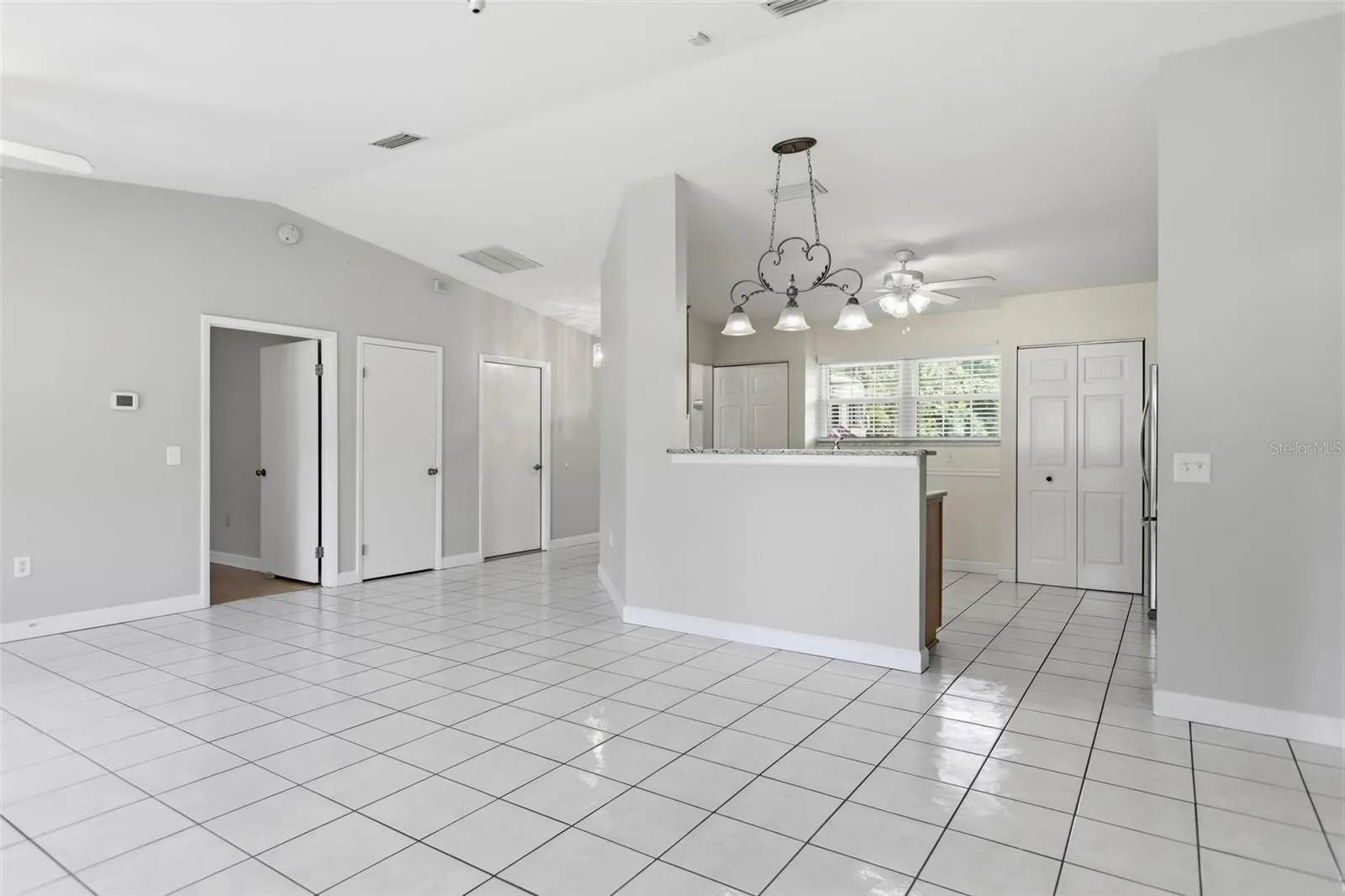 Great room facing enterance to Master suite