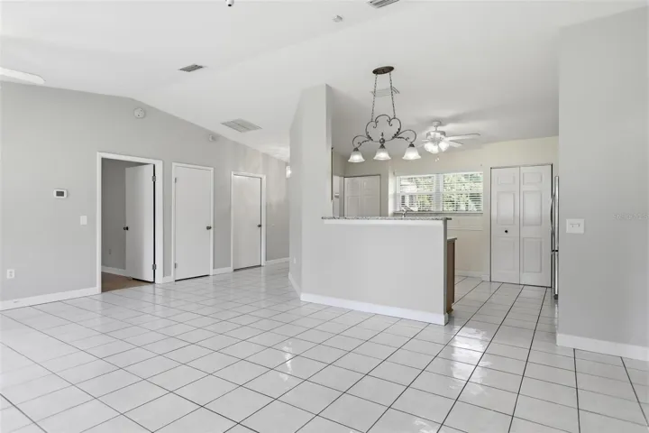 Great room facing enterance to Master suite