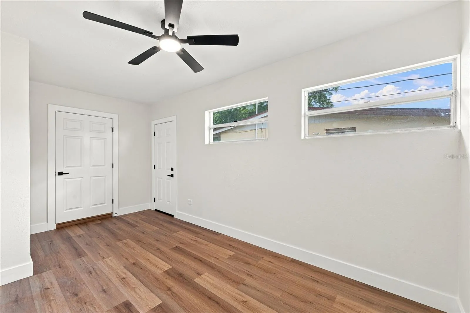 Primary suite with private exterior entrance