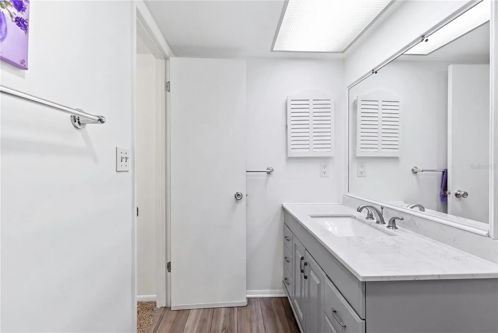 Bath with walk in shower