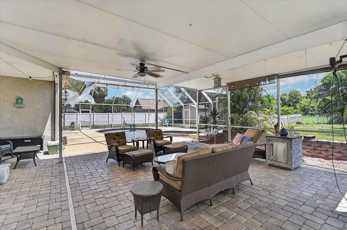 Covered lanai