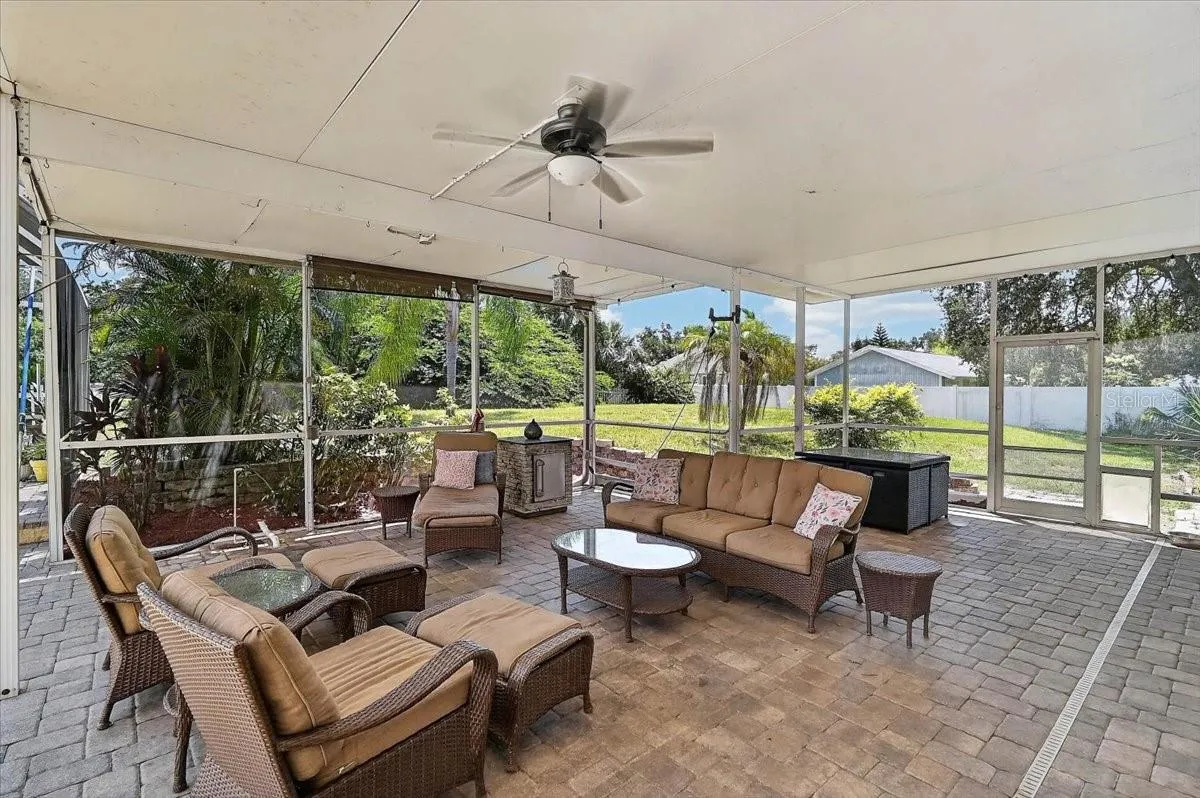 Covered lanai