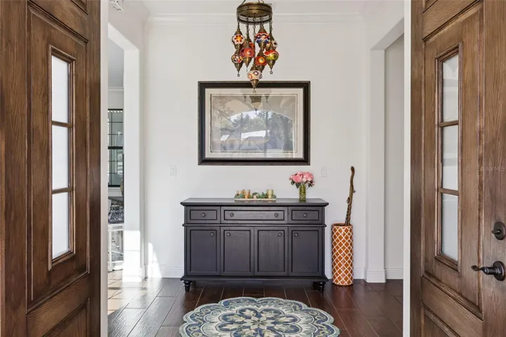 Front Double Doors to Foyer