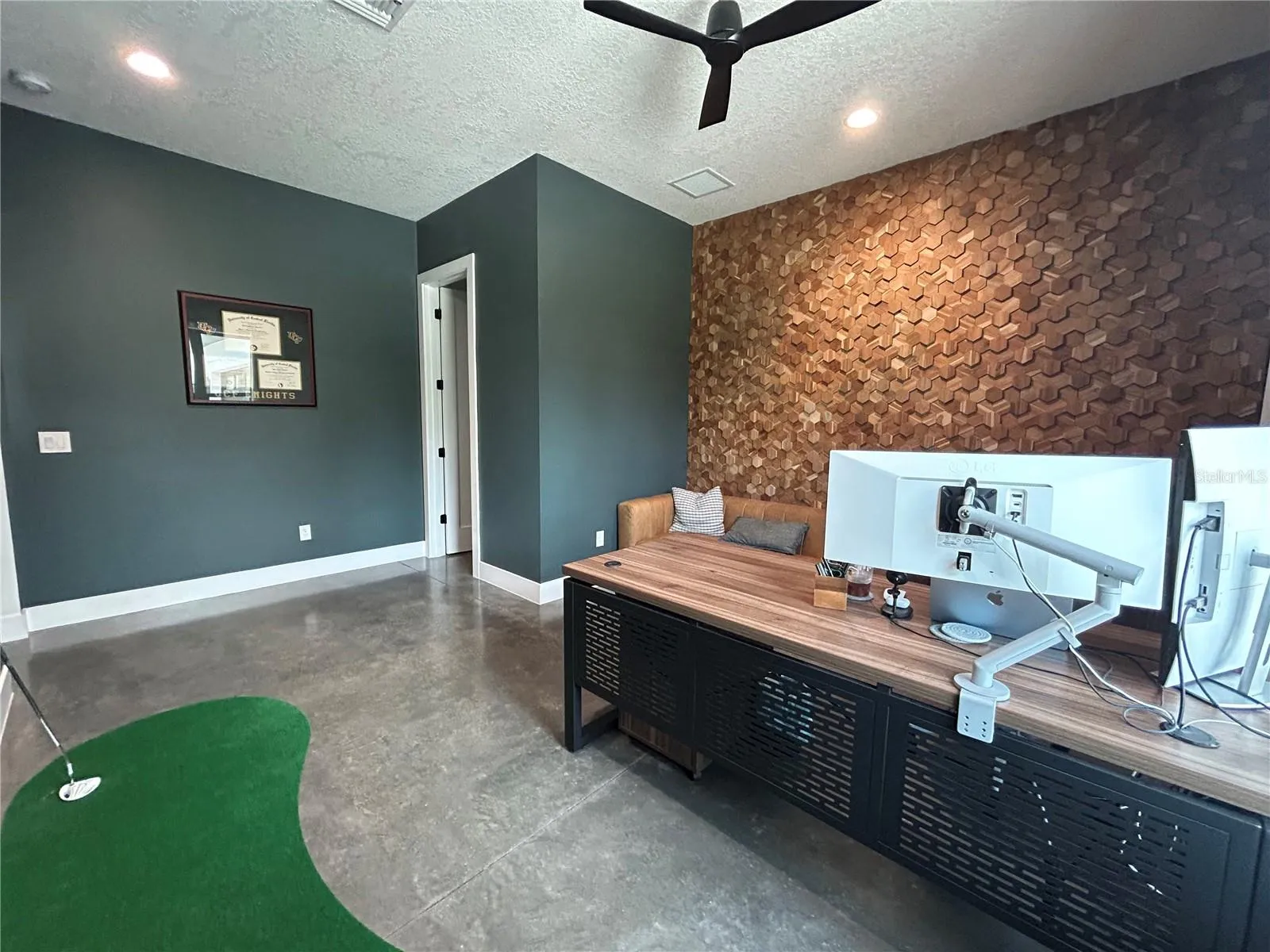 Office with Half-Bath