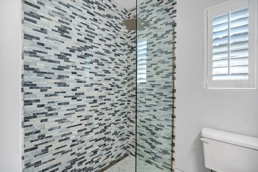 Guest Bathroom with walk-in Shower