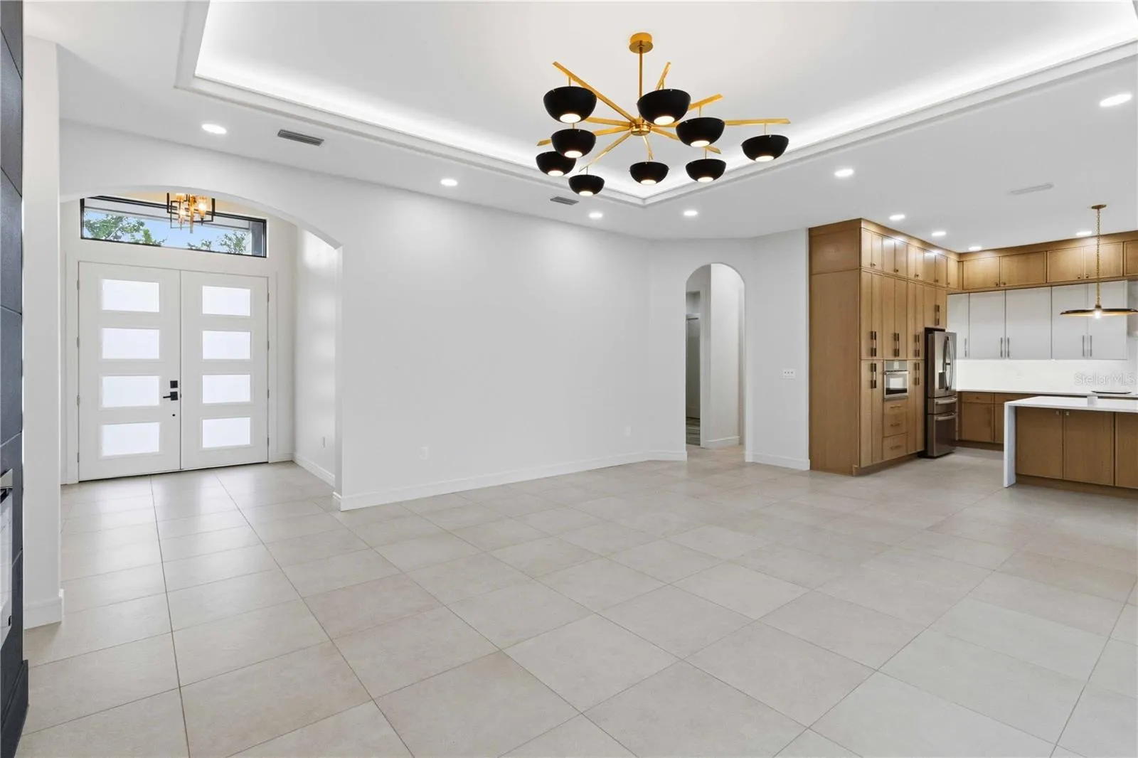 open living room/kitchen combo
