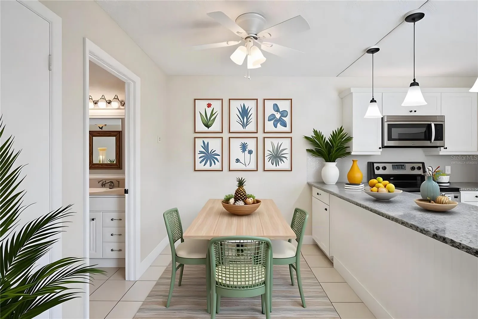 Virtually Staged Kitchen