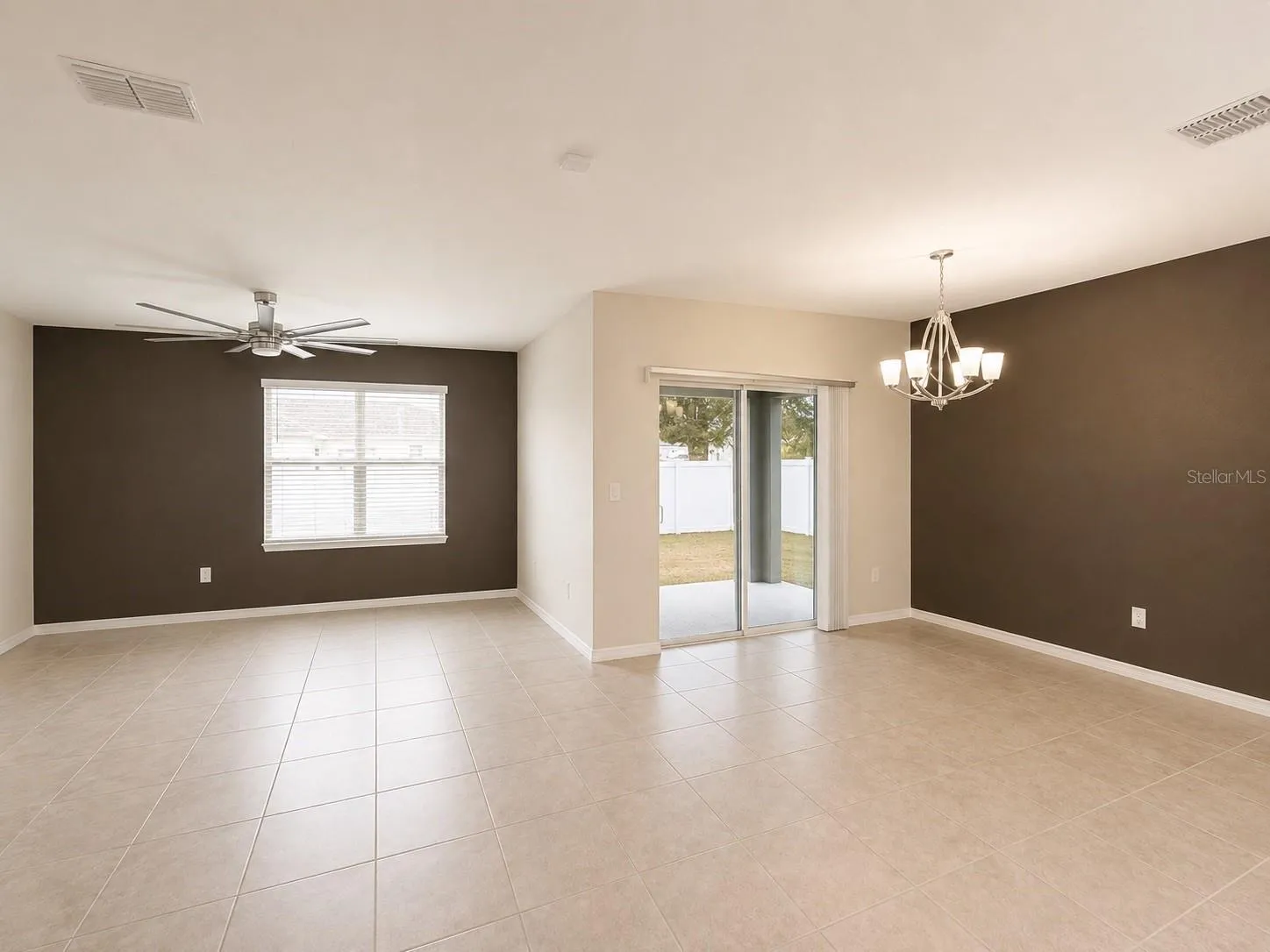 living room and dinning