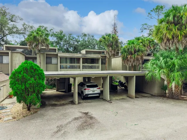 Dedicated carport in front of unit