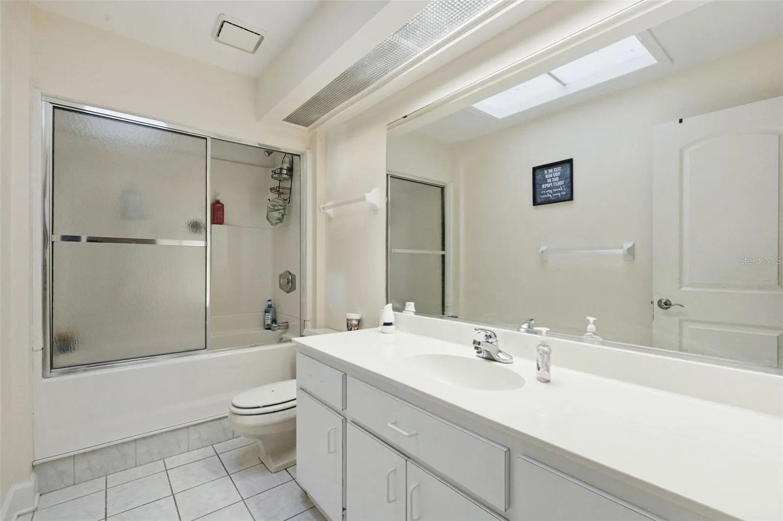 Bathroom, downstairs.