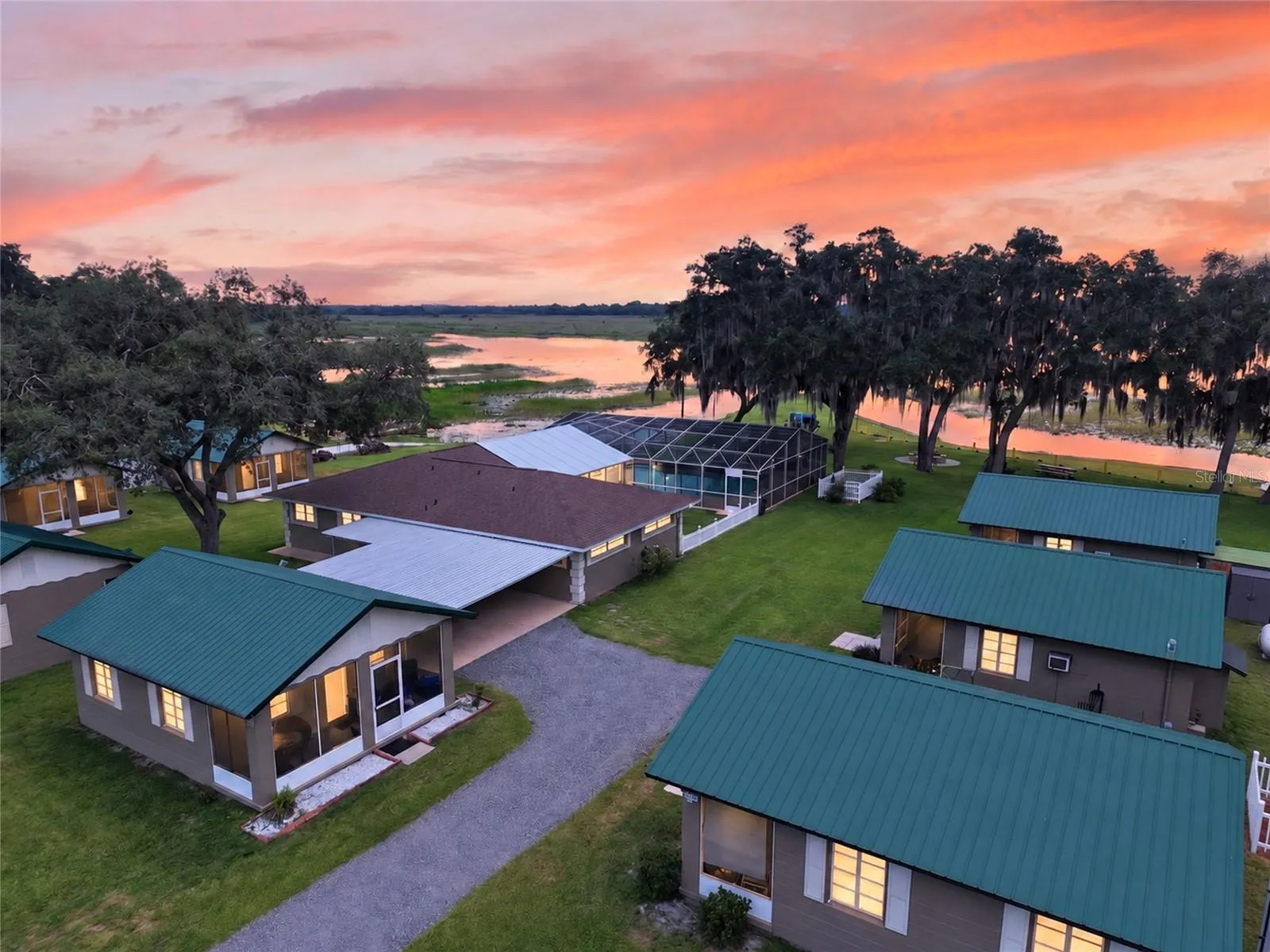 Lakefront Property at Twilight