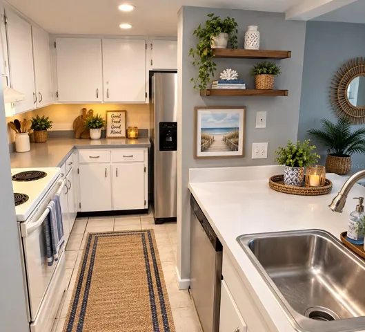 Kitchen-staged virtually