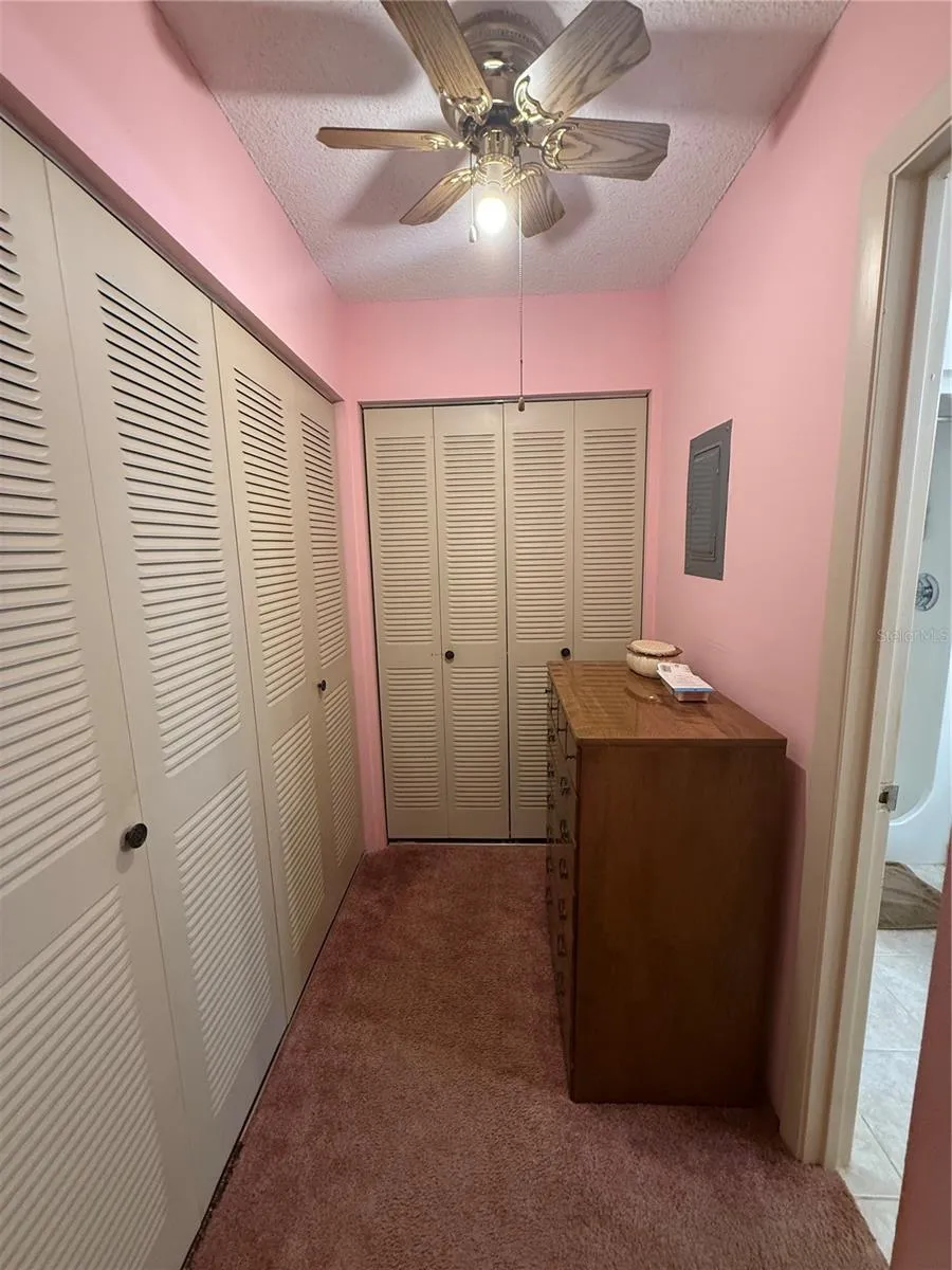 Primary Bedroom Closet Area