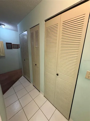 Utility Closets from Entrance