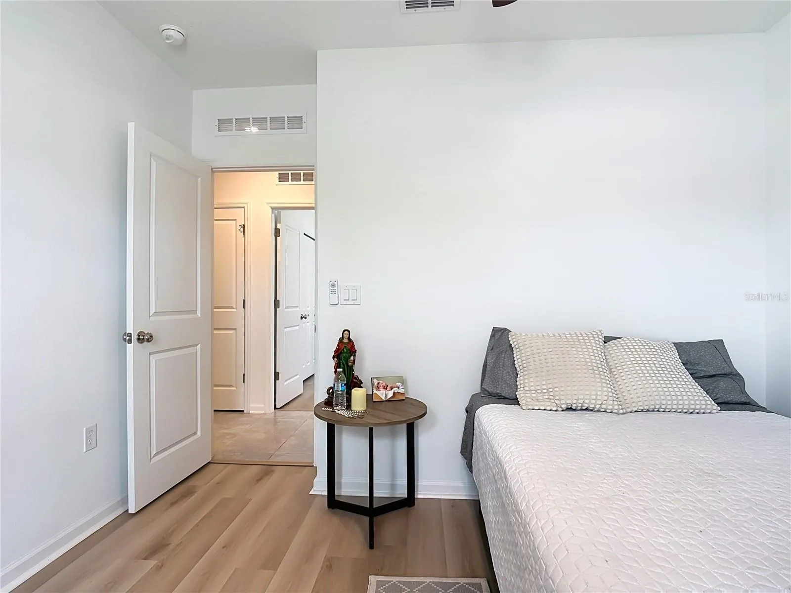 Split floor plan Guest Bedroom #2 located in the front