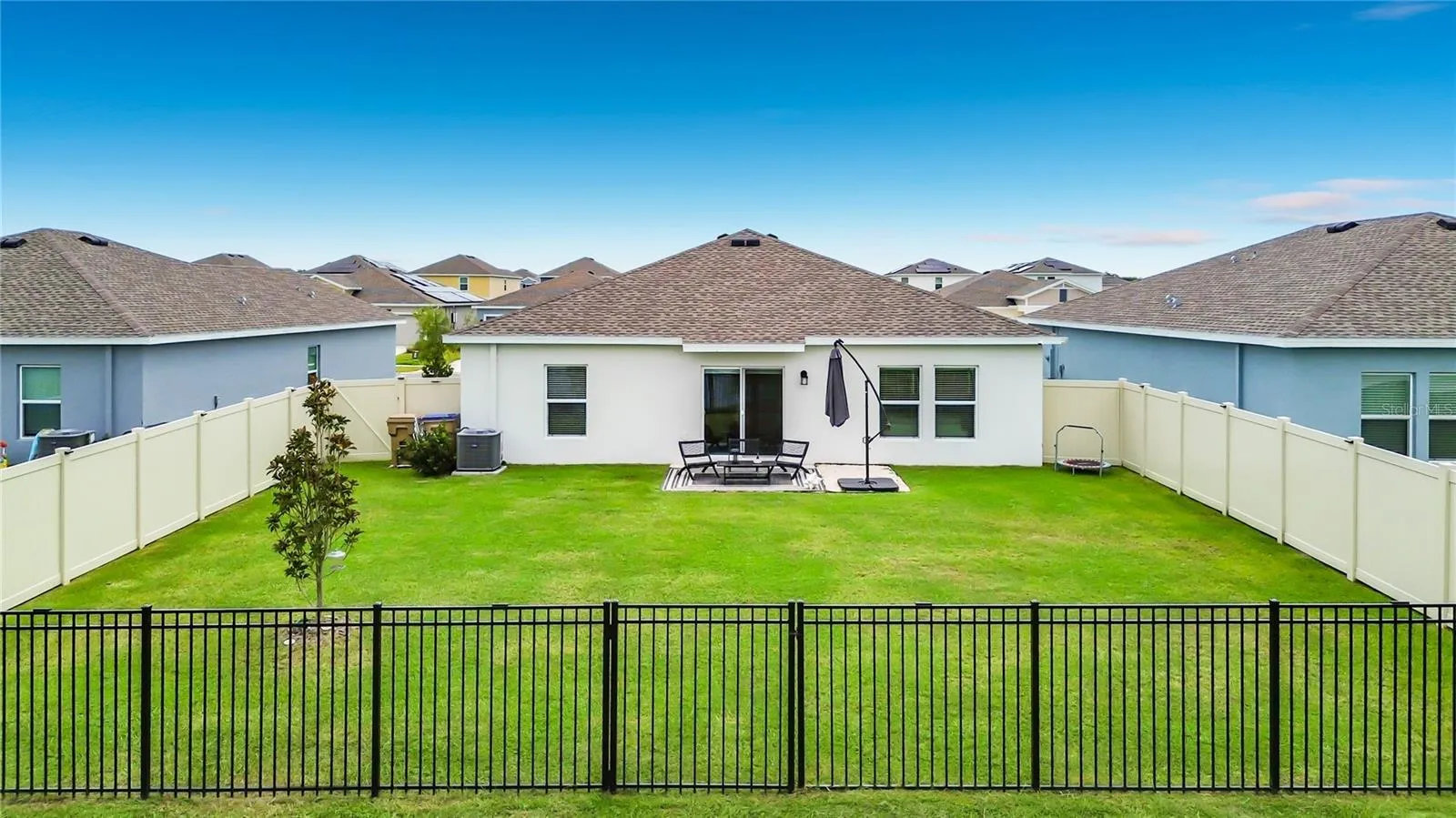 Spacious Fenced Backyard