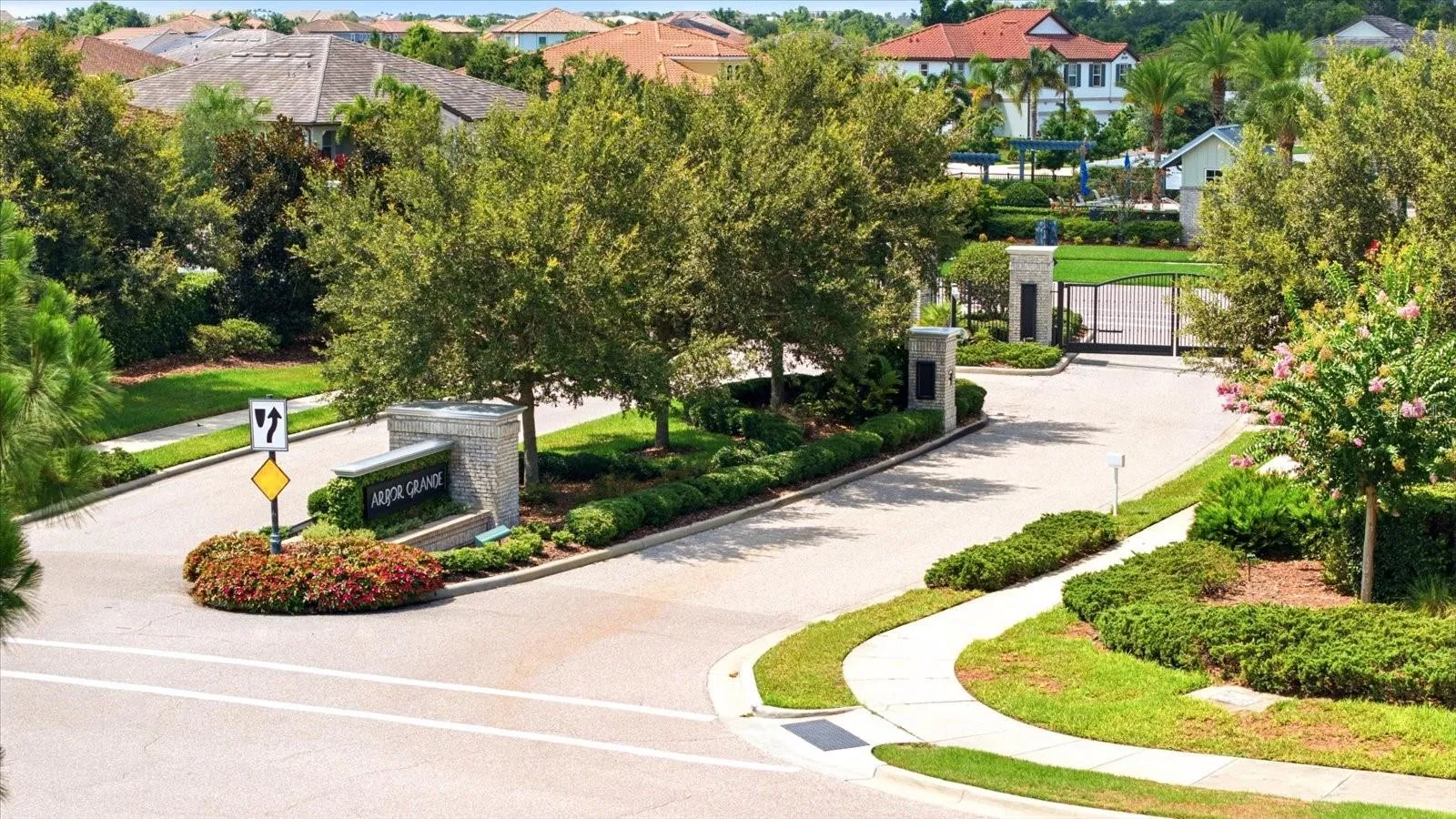 GATED VILLA ENTRANCE