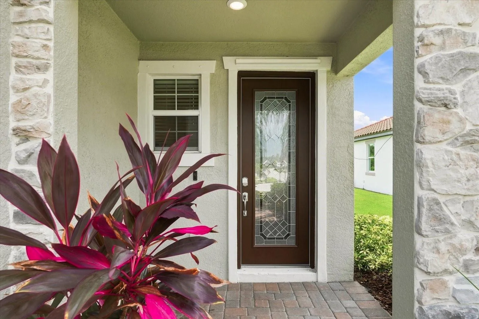 8 FT GLASS FRONT DOOR