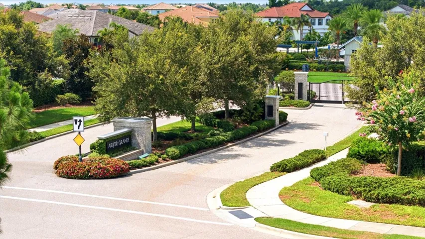 GATED VILLA ENTRANCE