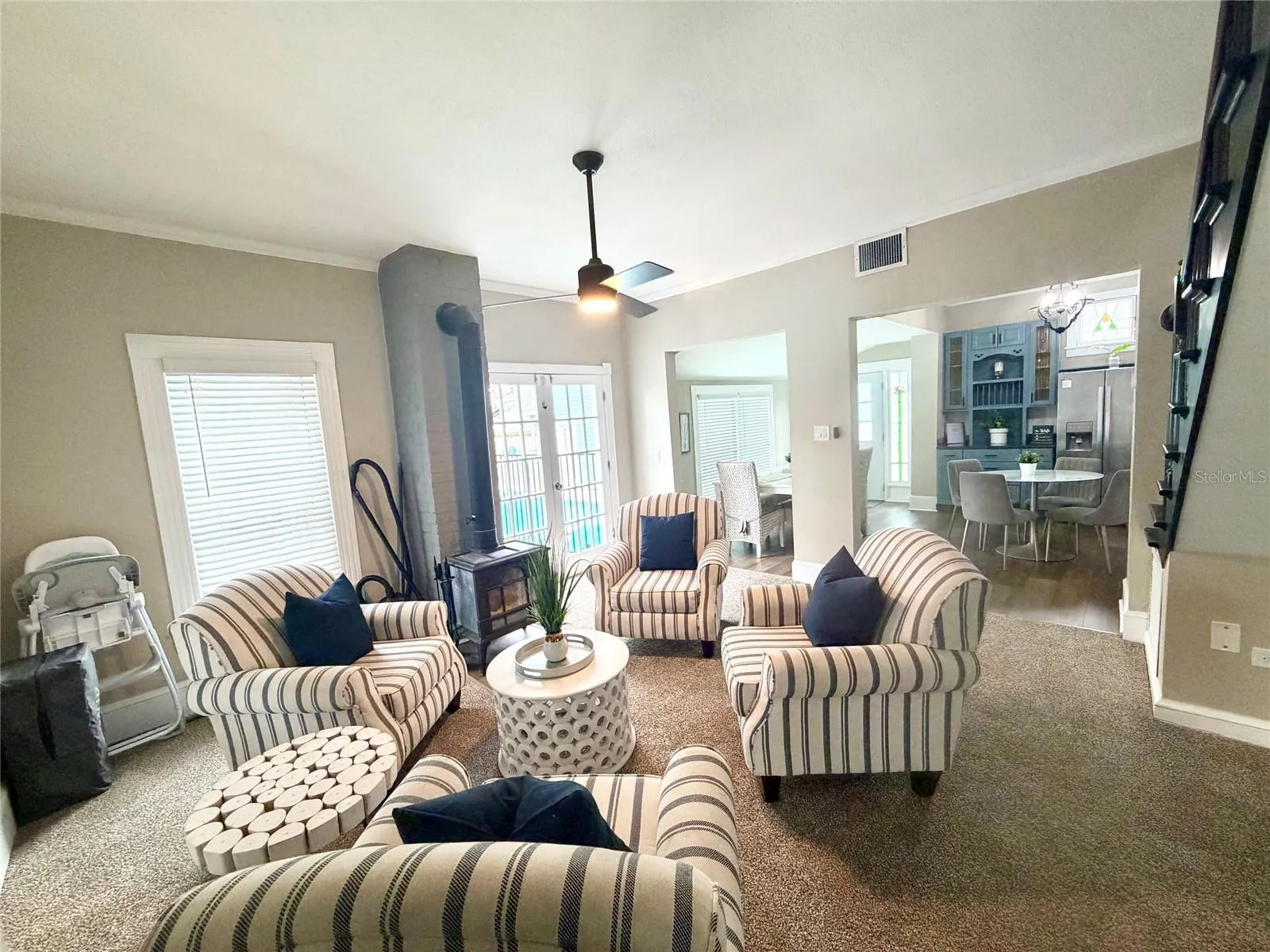 Main house, living room