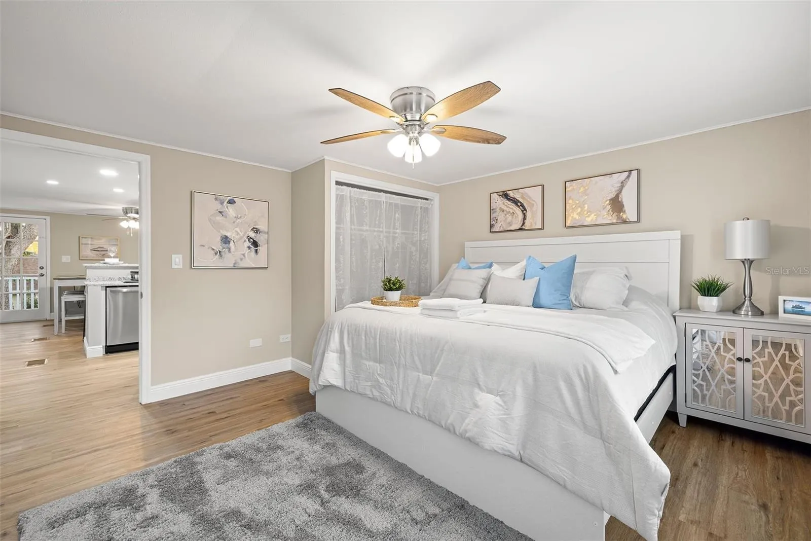 Bedroom 2, Guest house upstairs