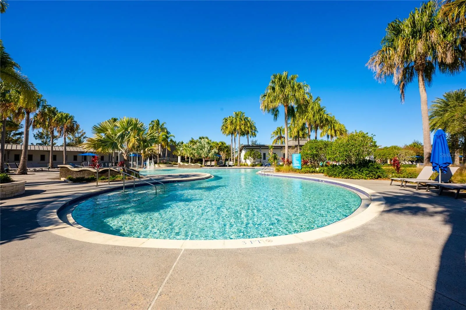 Resort style community pools to fit everyone's needs.