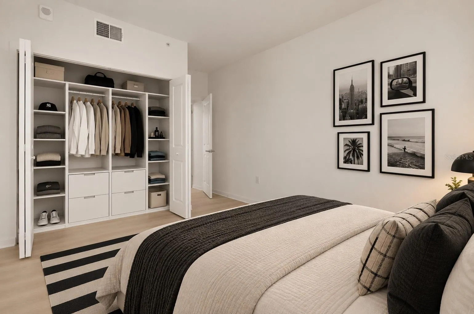 Bedroom 3. Virtual staging
