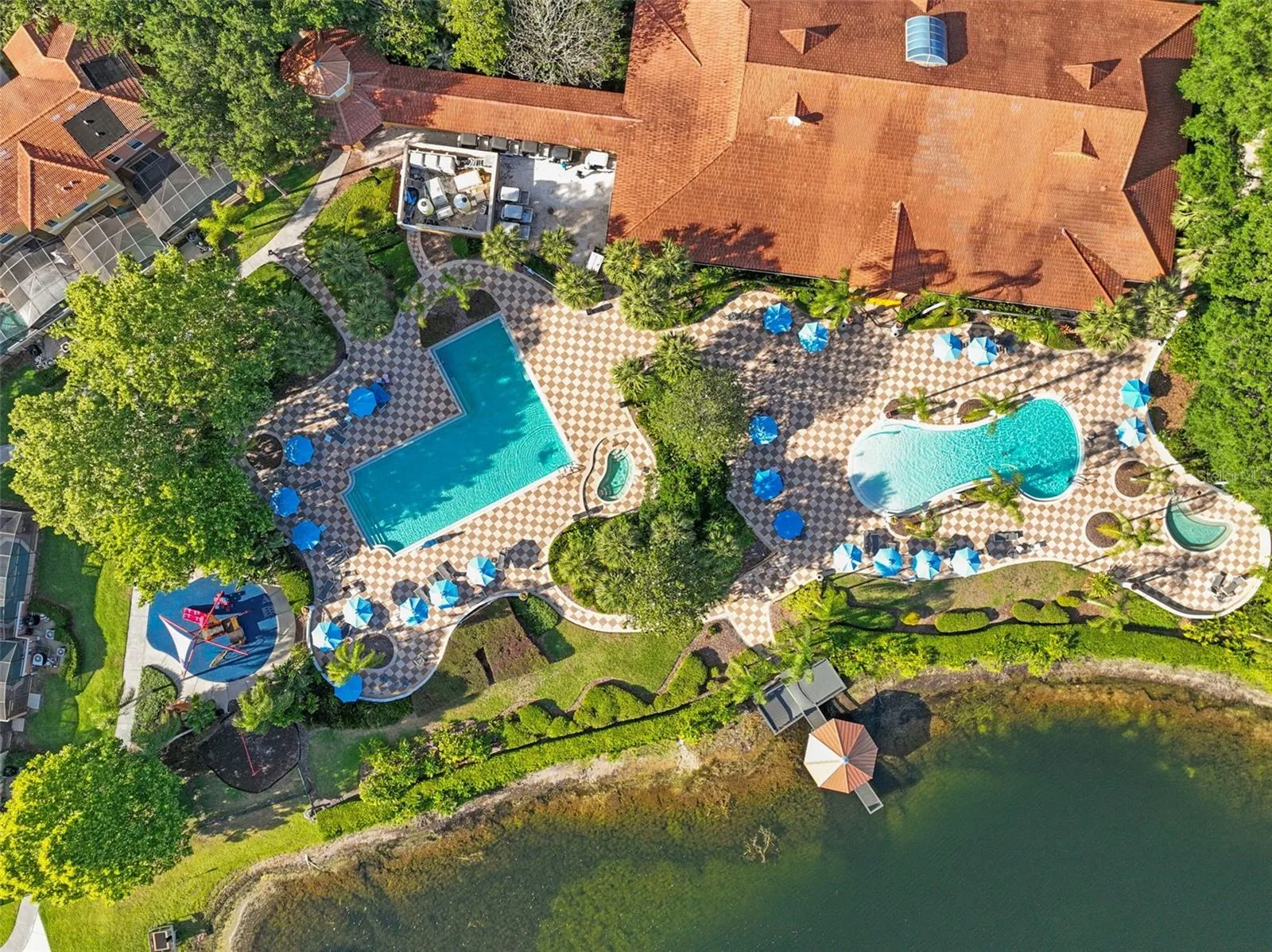Pool area