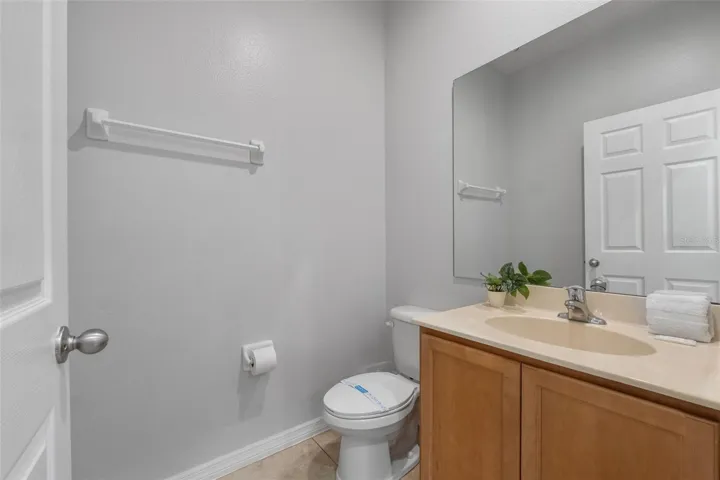 First floor Half Bath
