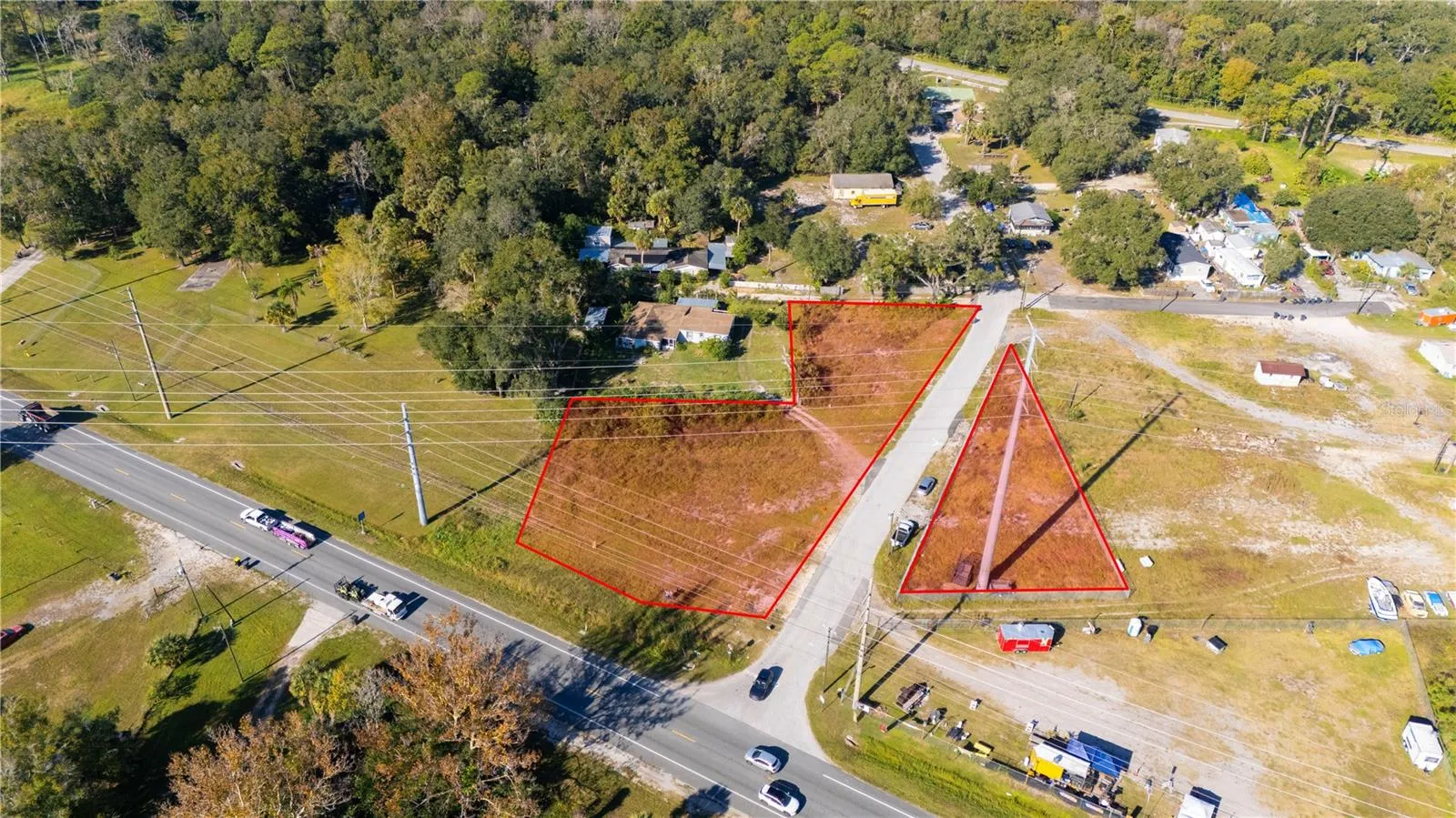 This highlighted area includes another lot being sold separately on 17.92.