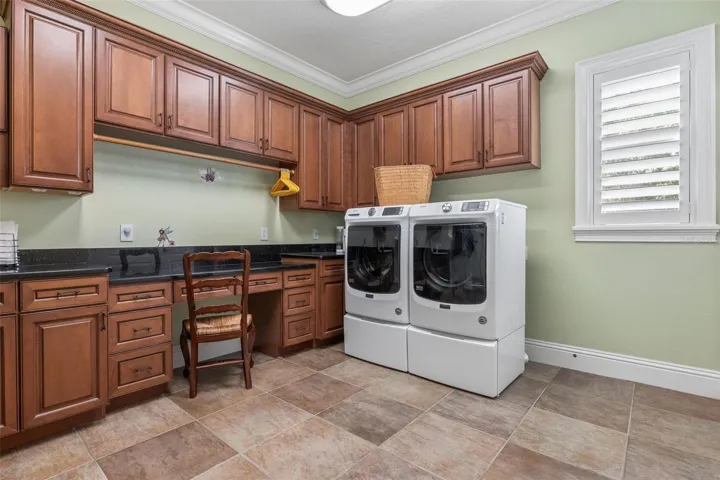 Oversized Laundry with ample storage