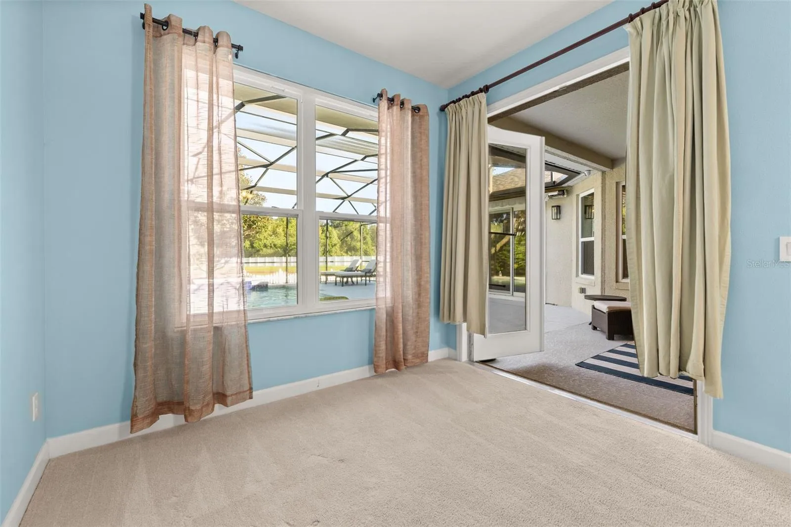 Extension in the primary bedroom