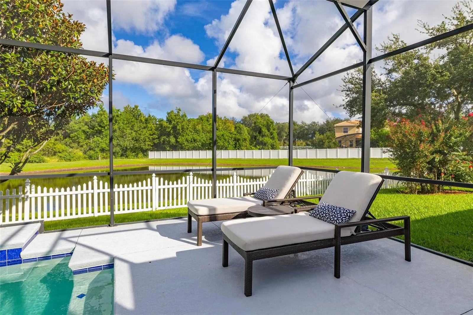Extension of the patio deck