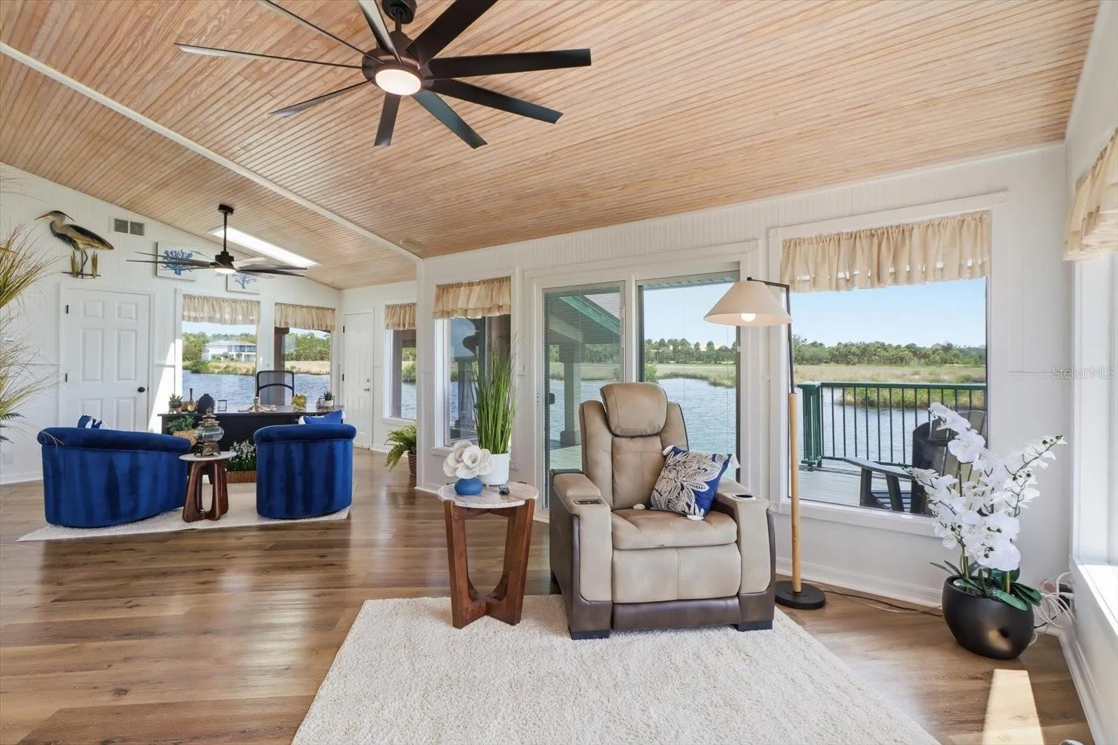 Waterfront Sitting Area