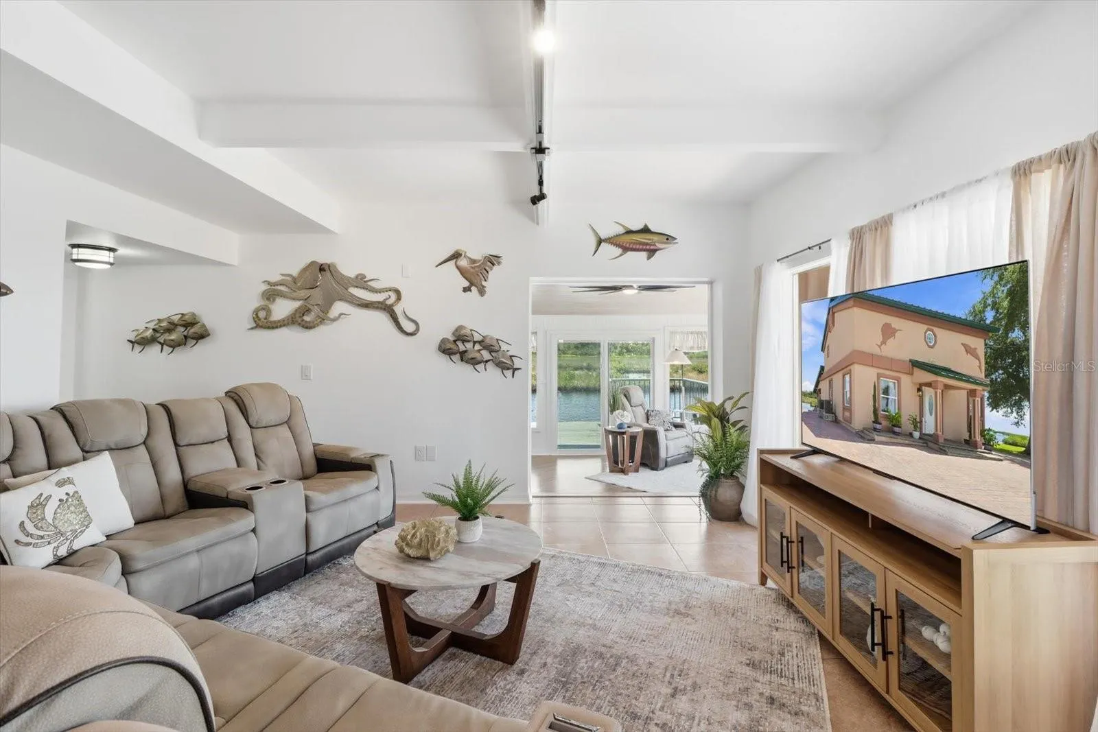 Living Room – Entertainment Area