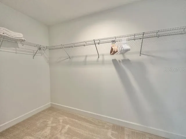 Huge walk in closet in bedroom 2 (bigger than pictured)