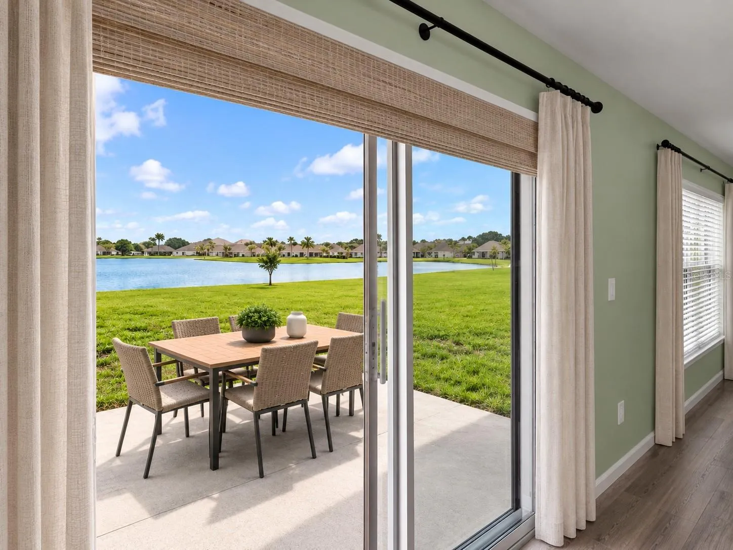 Staged Patio