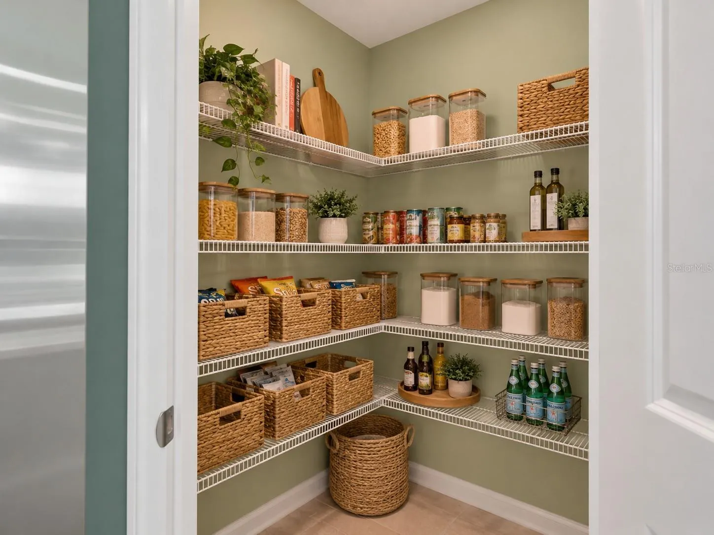 Staged Pantry