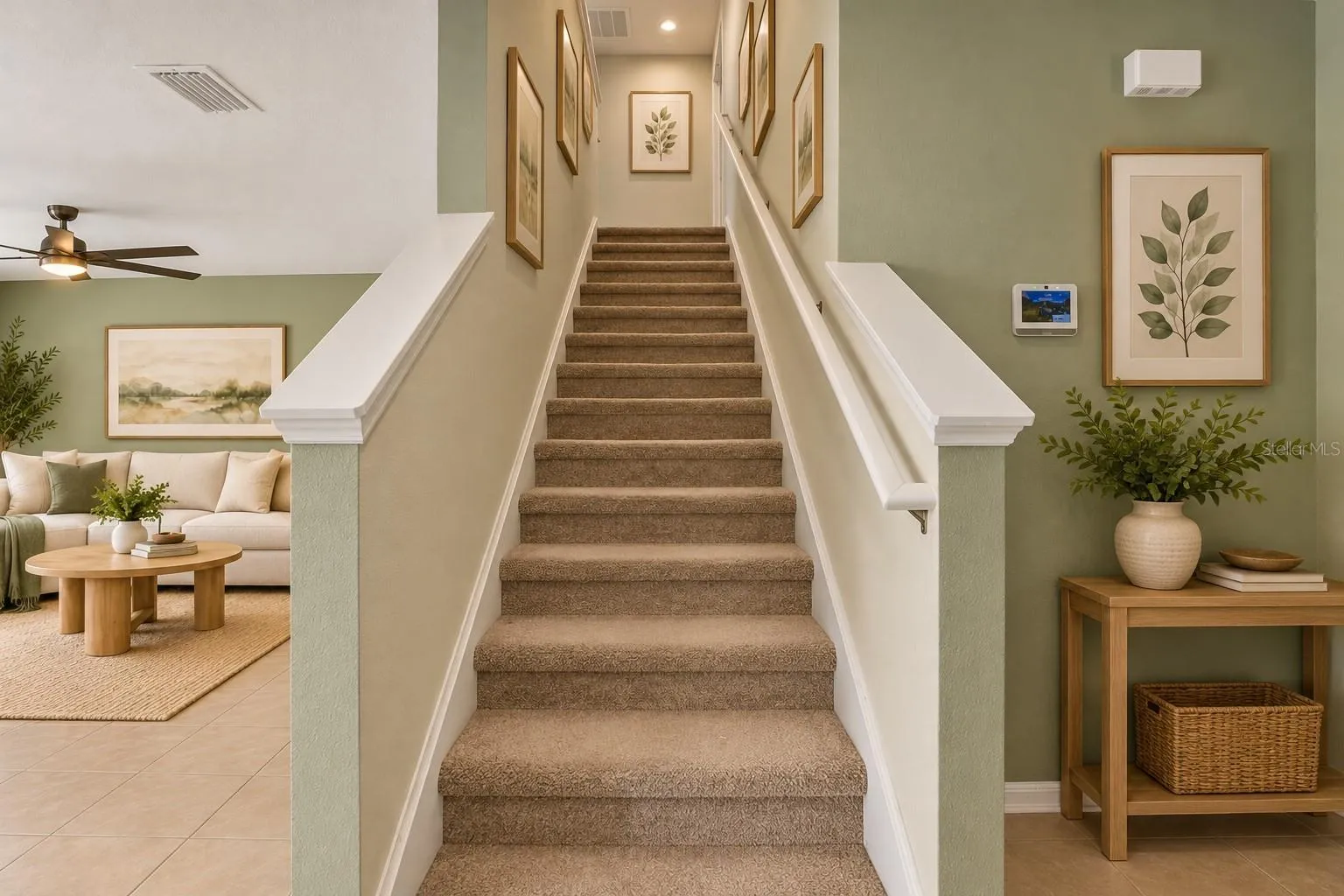 Staged Stairway