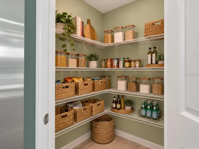 Staged Pantry