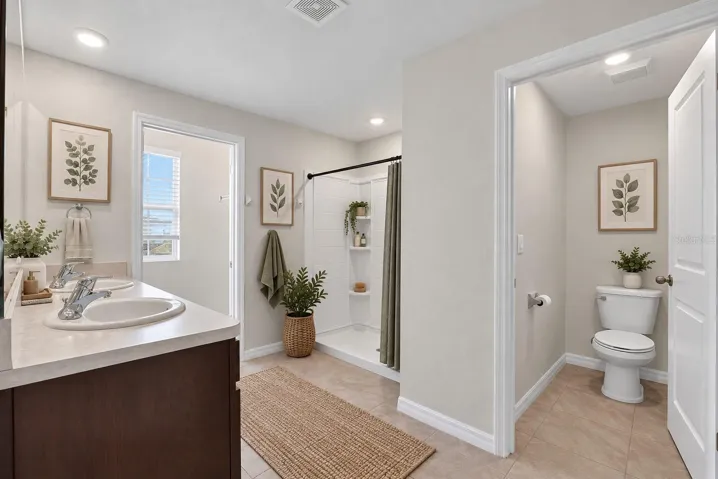 Staged Primary Bath