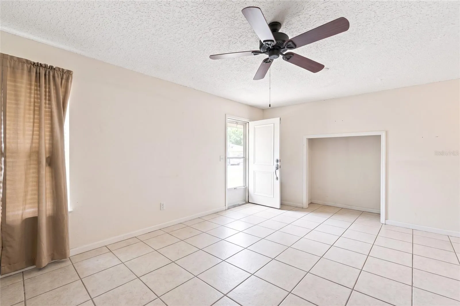 Living Area of Garage Studio Apartment - AI Enhanced
