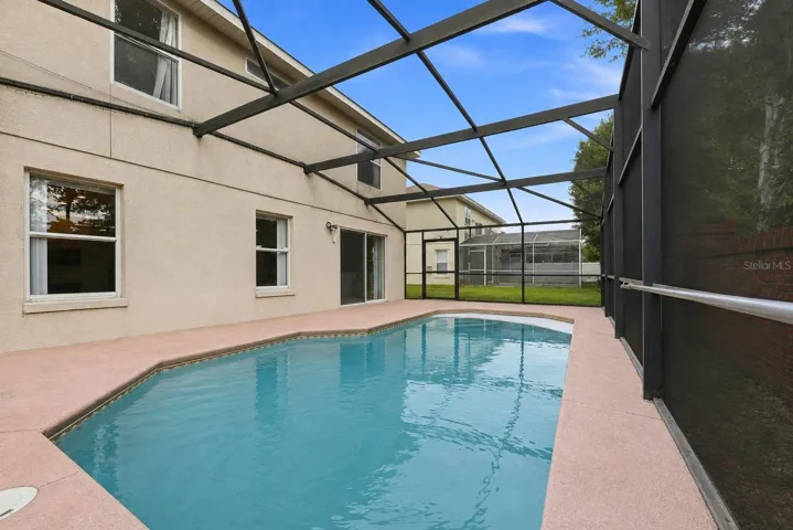 Pool &amp; Screened In Enclosure - AI Enhanced