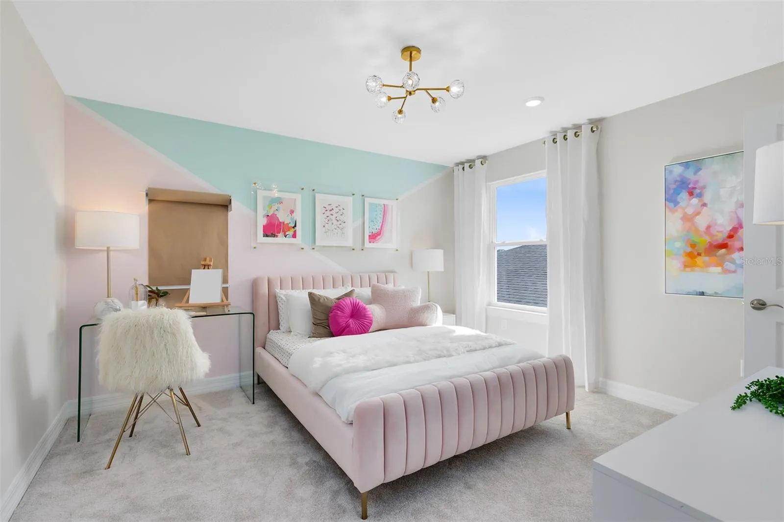 Model Home Design Only. Pictures and furnishings are for illustrative purposes only. Elevations, colors and options may vary. Furniture is for model home staging only.