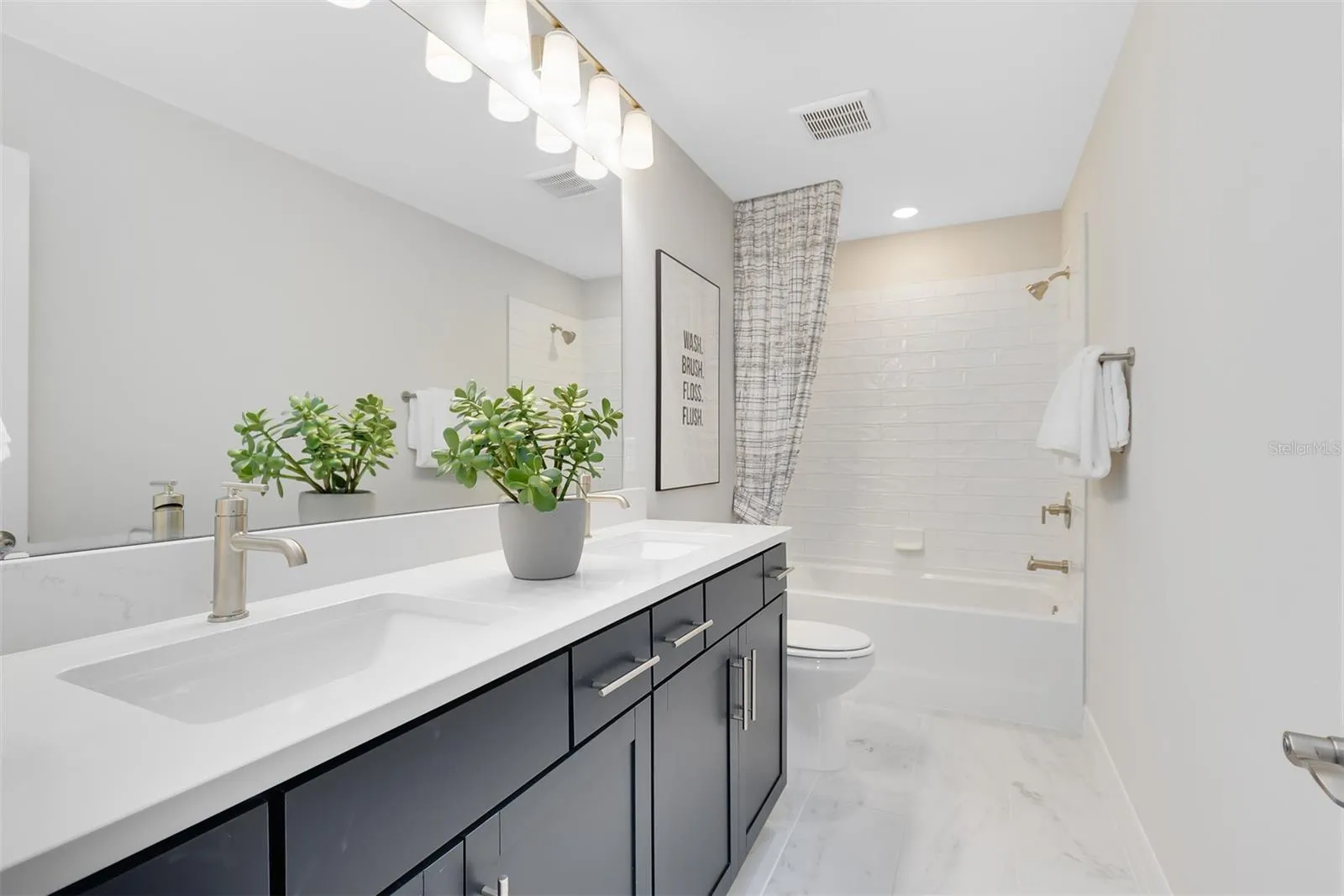 Model Home Design Only. Pictures and furnishings are for illustrative purposes only. Elevations, colors and options may vary. Furniture is for model home staging only.