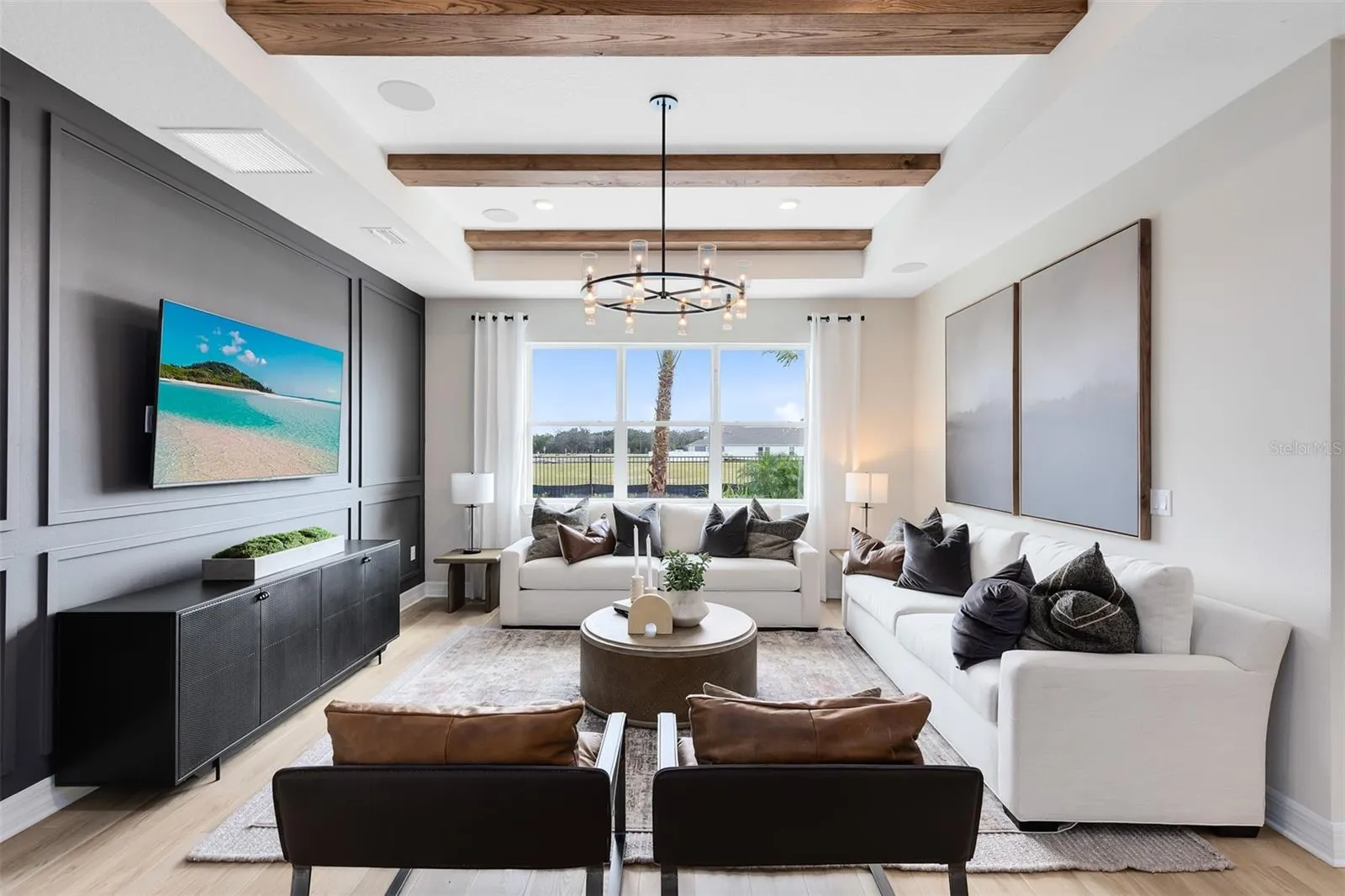 Model Home Design Only. Pictures and furnishings are for illustrative purposes only. Elevations, colors and options may vary. Furniture is for model home staging only.