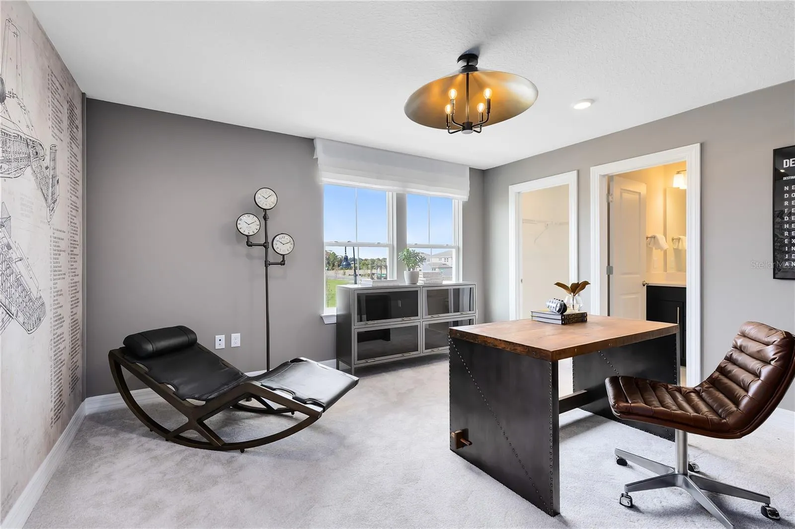 Model Home Design Only. Pictures and furnishings are for illustrative purposes only. Elevations, colors and options may vary. Furniture is for model home staging only.