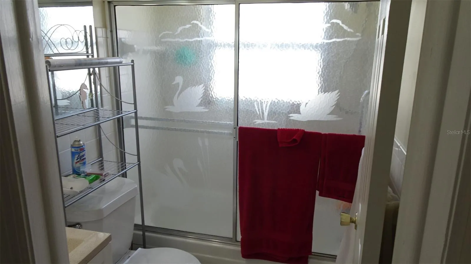 Bathroom was updated by a previous owner.