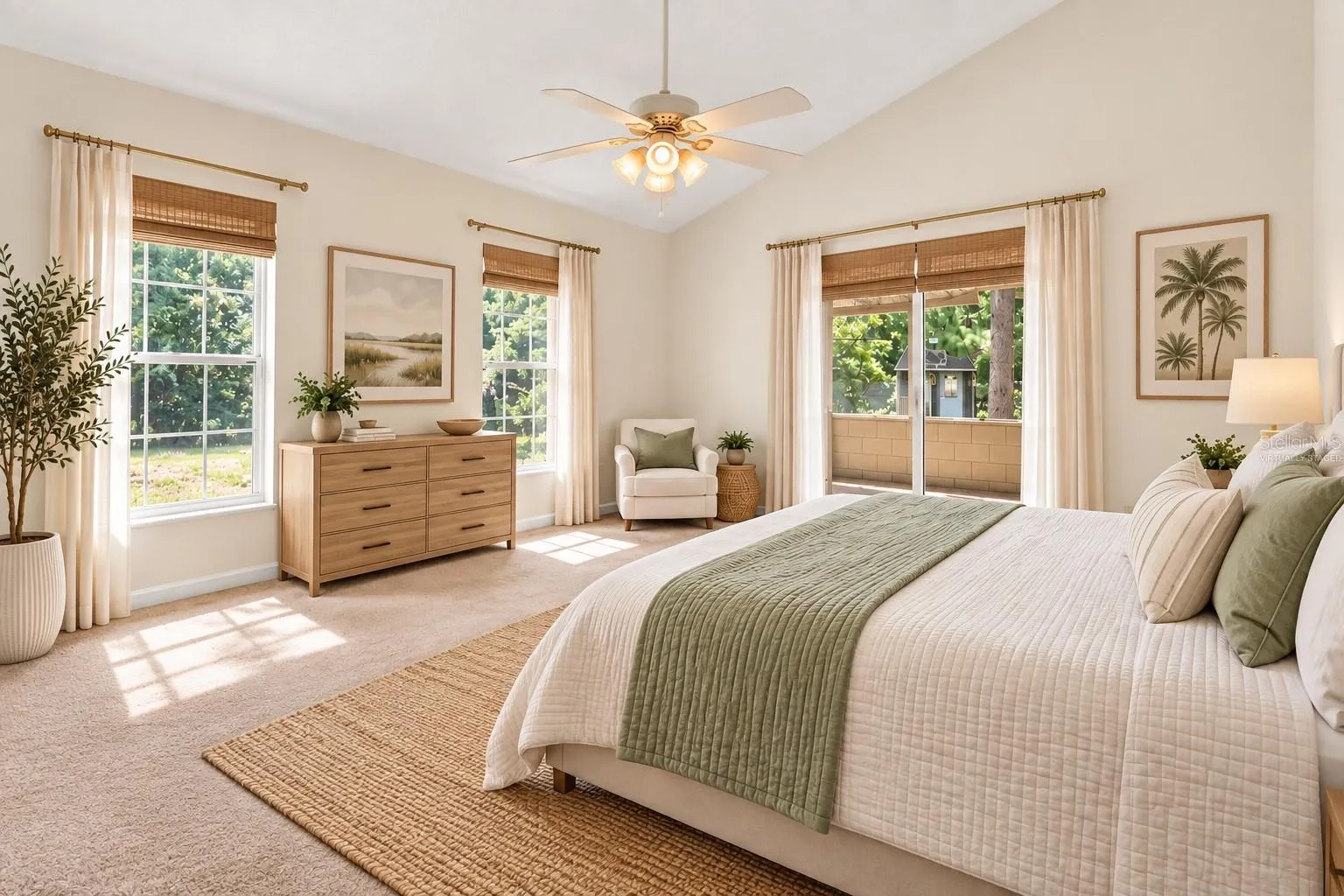 VIRTUALLY STAGED - Primary Bedroom