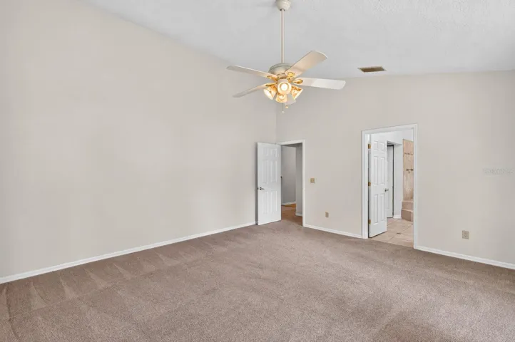 Primary Bedroom - Items virtually removed